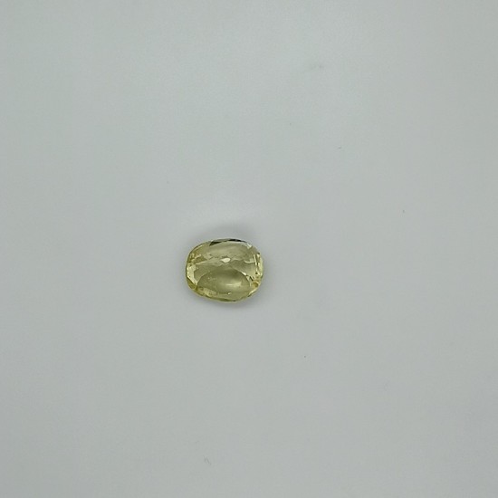 Yellow Sapphire (Pukhraj) 5.62 Ct gem quality Yellow Sapphire (Pukhraj) 5.62 Ct gem quality